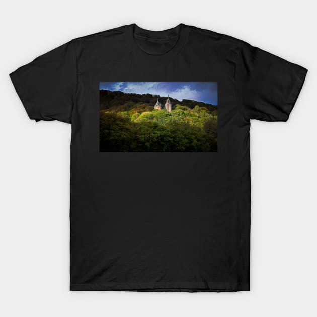 Castell Coch#2 T-Shirt by RJDowns